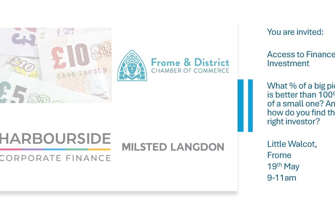 Access to Finance – Investment